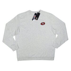 San Francisco 49ers NFL Football Antigua Crew Neck Lightweight Sweatshirt NWT